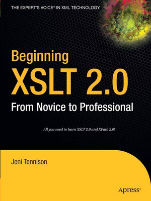 cover image of Beginning XSLT 2.0